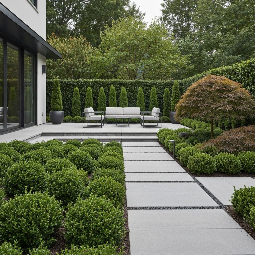 Modern Minimalist Garden